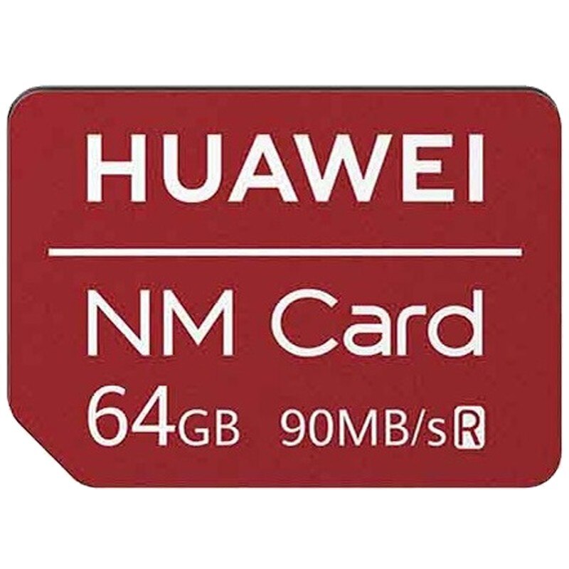 HUAWEI NM Card High Speed 90MB/s 256GB 128GB 64GB Memory Card Share The Same Slot with a Nano SIM Card