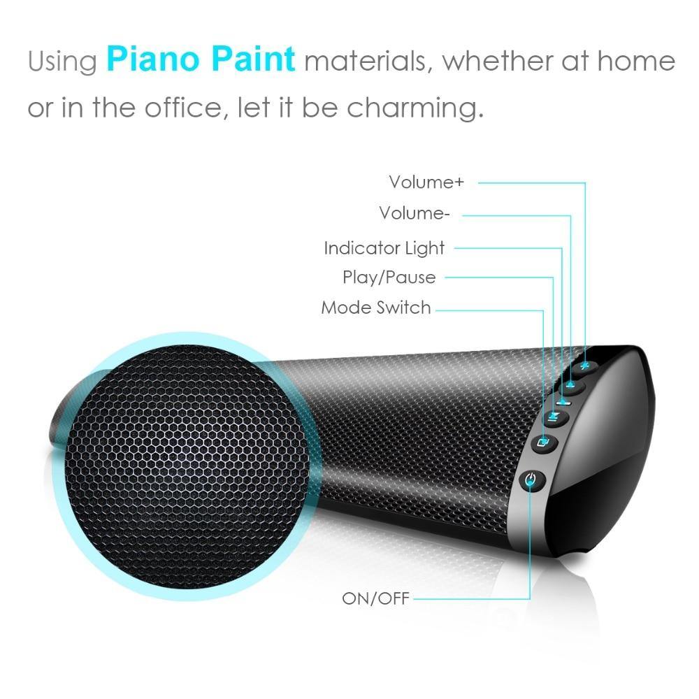 20W Column Wireless Bluetooth Speaker TV Soundbar Sound Bar Home Theater Music Stereo Support TF USB 3.5mm Fiber RCA For TV PC - Surprise store
