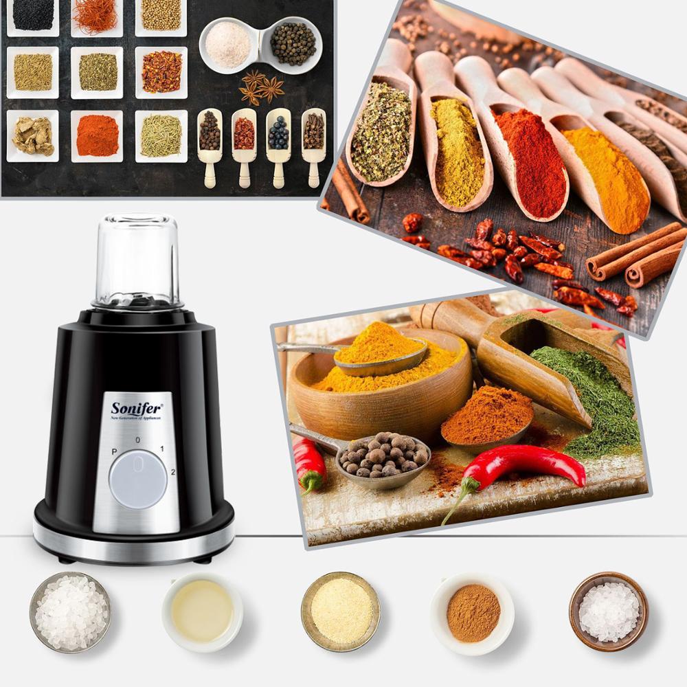 Stationary Blender 2 in 1 Mixers Meat Grinder Household Juicer Kitchen Food Mixer Baby Food Maker Stainless Steel 220V Sonifer