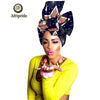 2020 African New fashion Ankara Headwrap Women African Traditional Headtie Scarf Turban 100% Cotton Wax AFRIPRIDE sexy S002