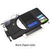 IKSNAIL Auto Car Accessories Sunglasses Clip Car Storage Bag Multifunctional Sun Visor Bill Business Card Holder Storage Box