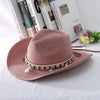 GEMVIE 2019 Shell Tassels Cowgirl Summer Hat Straw Hat for Women Men Western Cowboy Hat Lady Trendy Woven Sun Hat Beach Cap