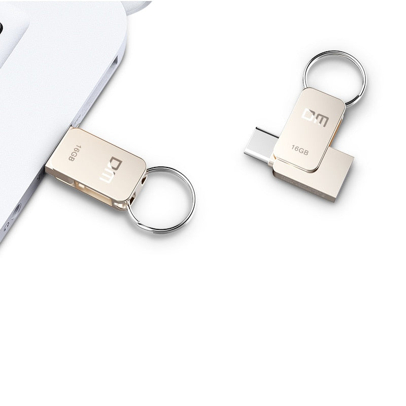 DM PD059 USB Flash Drive 3.0 USB C OTG Pen drive 128 64 32GB