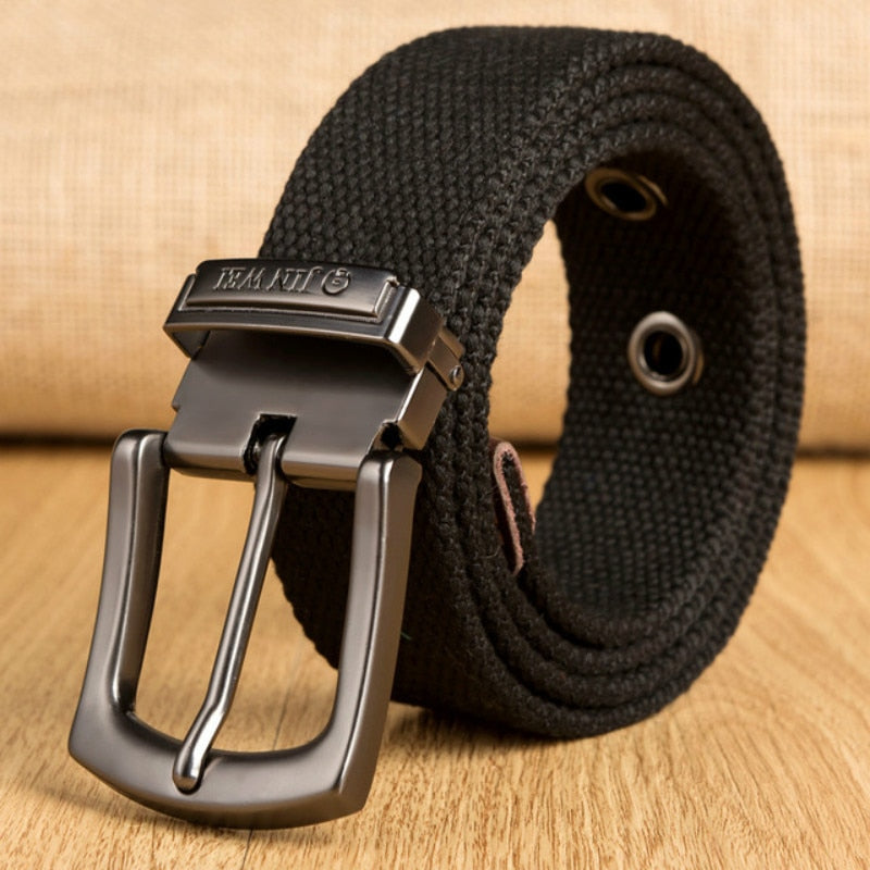 Unisex Tactical Men Women Outdoor Sports Nylon Waistband Canvas Web Belt Dazzling Designer Belt Waistband for Men