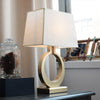 High Quality Modern Luxury Table Lamp Villa Golden Dining Table Decoration Table Lamp Nordic Retro Bedroom Bedside LED Light