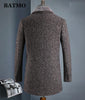 BATMO 2020 new arrival winter high quality wool thicked trench coat men,men's gray wool jackets ,plus-size M-4XL,AL41 - Surprise store