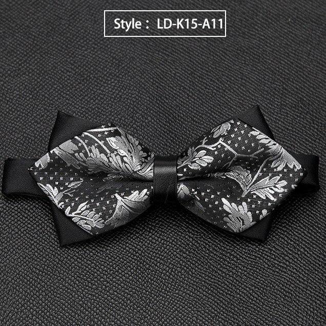 Mens Bowtie Quality Sale Necktie Fashion Formal Luxury Wedding Butterfly Cravat Ties for Men Shirt Business Gifts Accessories - Surprise store