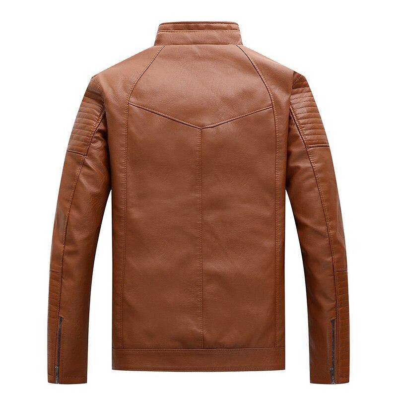 DAVYDAISY 2019 New High Quality PU Leather Man Jackets Slim Fit Causal Fashion Men Jacket Brand Clothes Plus Size XL-5XL DCT-265 - Surprise store