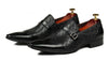 QYFCIOUFU Flat Italy Handmade formal shoes men Fashion Party Wedding Office Male Dress Shoe Genuine Leather oxford shoes for men - Surprise store