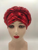 2020 female turban caps cross ready to wear headscarf bonnet arab head wraps african Women braid turbans auto gele headties