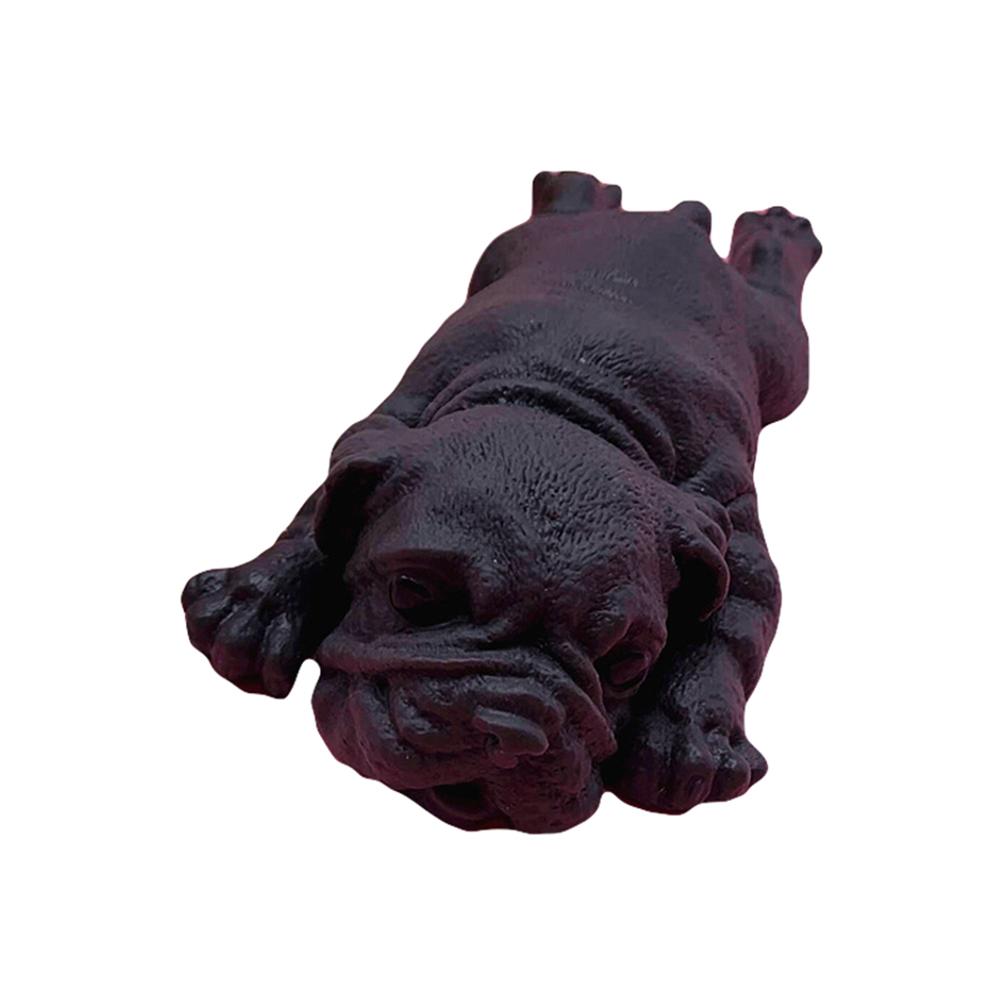Soft Cute Realistic Silicone Bulldog Soft Animal Stress Relieve Kids Adult Toy Animal dog Toy