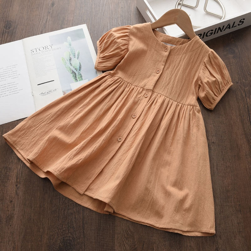 Bear Leader Girl Casual Dress 2021 New Fashion Princess Dresses Girls Sweet Costumes Cute Outfits Baby Girls Vestidos for 3 7Y