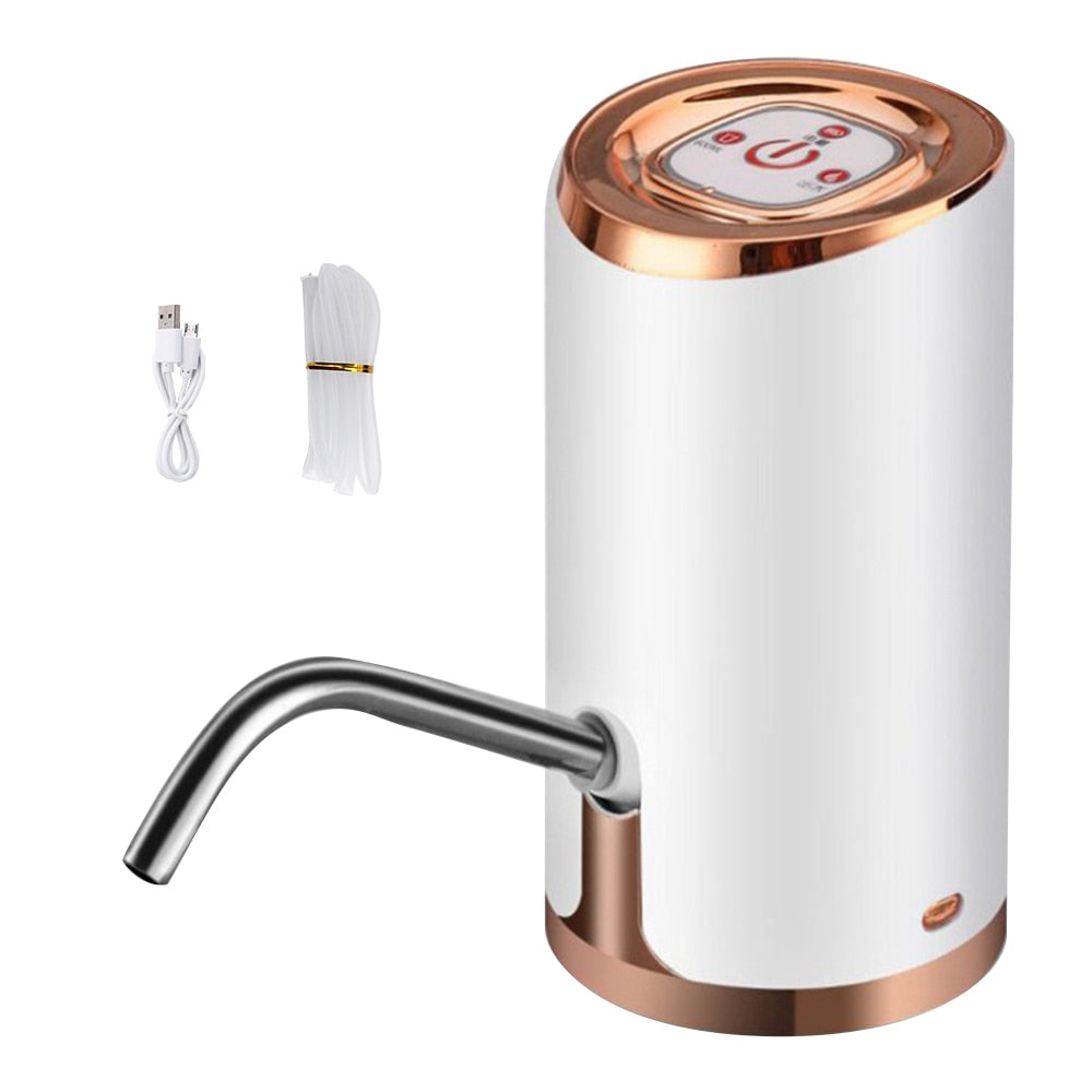 Electric Water Bottle Pump USB Automatic Drinking Water Pump Portable Electric Water Dispenser Water Pump For Bottled Water
