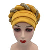 Latest Diamonds Turban Cap for Women Ready Female Head Wraps African Auto Geles Aso Oke Headtie Muslim Headscarf Turbans Hat