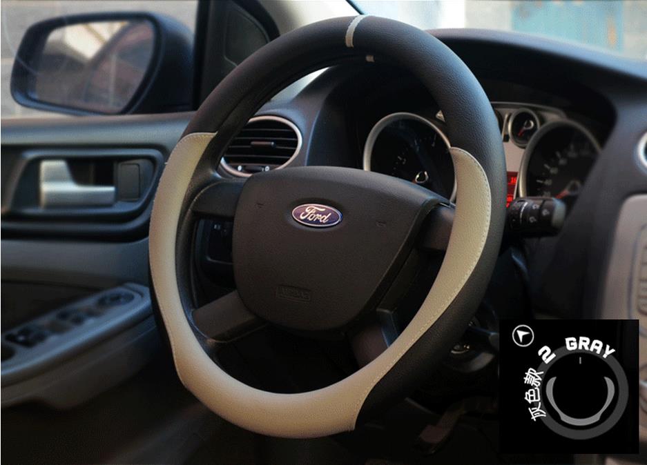 CHIZIYO Micro Fiber Leather Car Steering-wheel Cover 38CM Car-styling Sport Steering Wheel Covers Auto Accessories