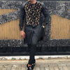 2021 New Men's Printed T-shirt Fashion Round Neck Long Sleeve Pullover Man Casual T Shirt 3XL Tops For Male Spring Fashion Tee