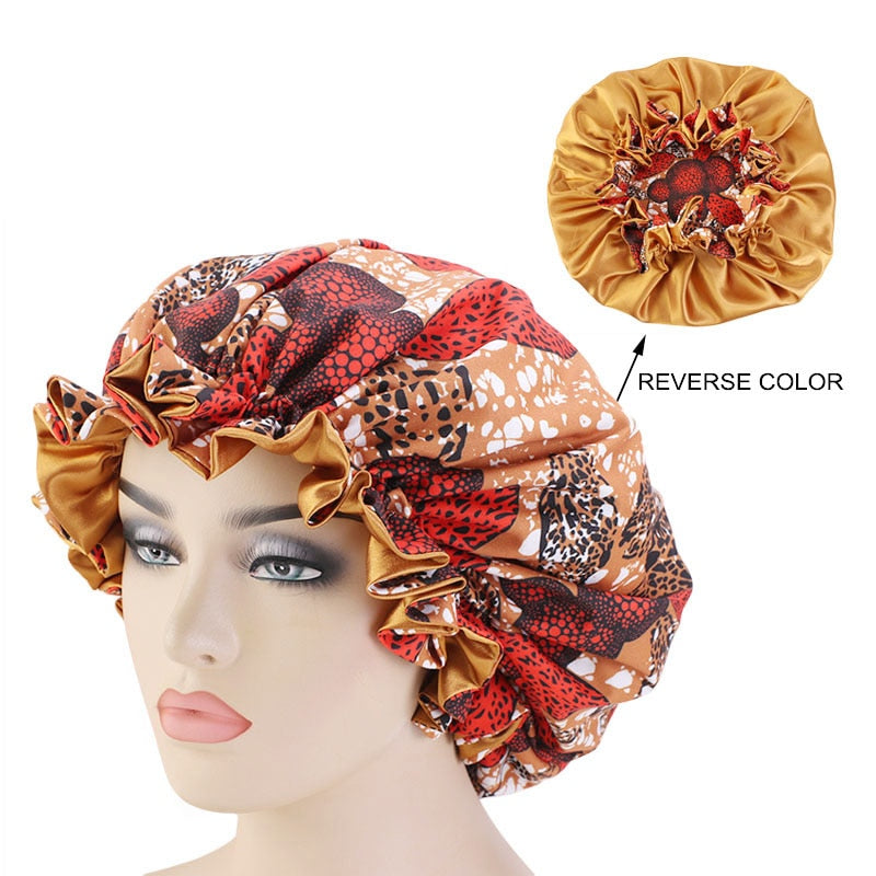 New African Headwrap In Women's Hair Accessories Scarf Wrapped Head Turban Ladies Hair Accessories Scarf Hat Headwrap Nigeria