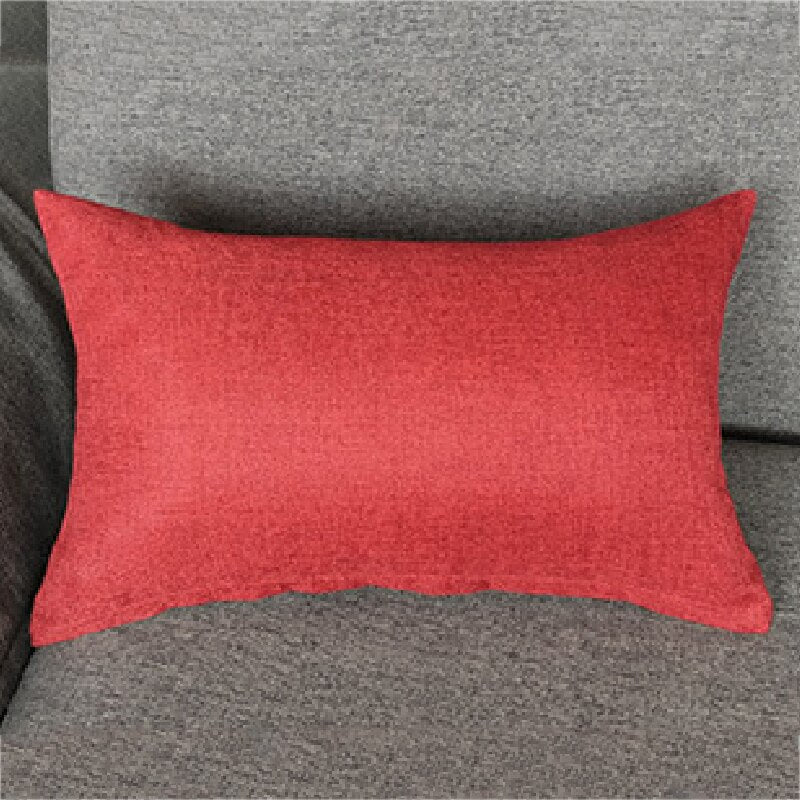 Rectangular Cushion Cover 30x50 Polyester Pillowcase Decorative Sofa Cushions Pillowcover Home Decor Black Yellow Pillow Cases