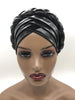 2020 female turban caps cross ready to wear headscarf bonnet arab head wraps african Women braid turbans auto gele headties