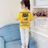Tracksuit for Girl 2020 Summer Hop Casual Sports Suit Female Korean Version of The Loose Short Sleeve T-shirt Pant 2 Piece Set
