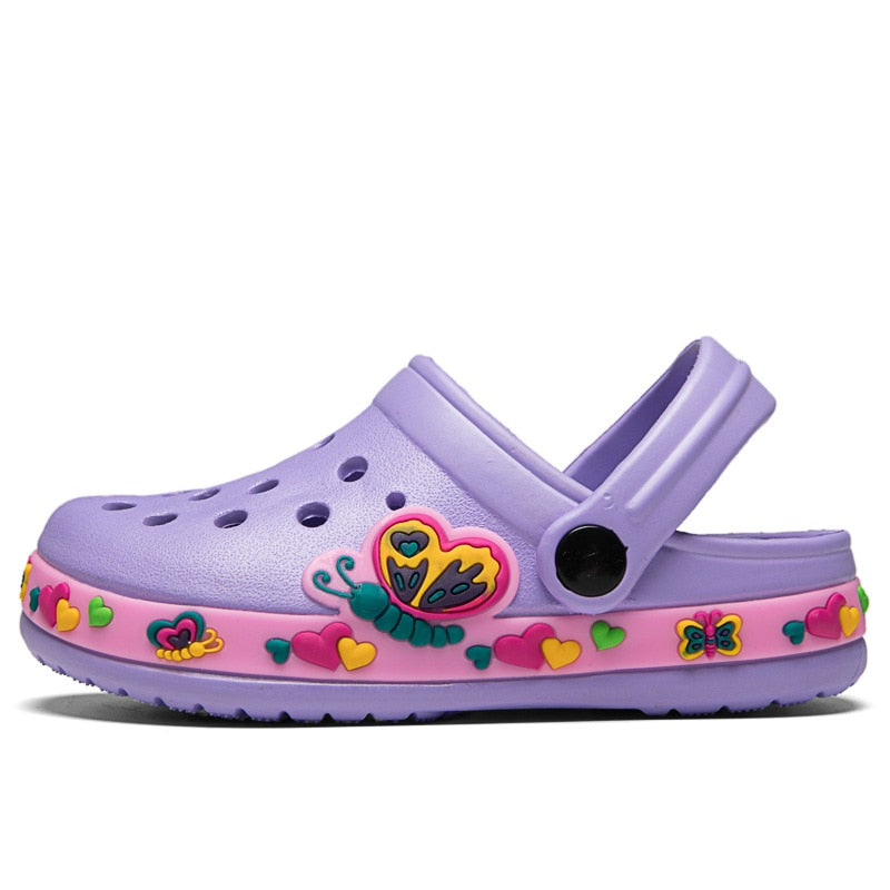 Baby Children Croc Shoes Summer Clogs Unicorn Beach Sandals Kids Garden Boys Girls Soft Non Slip Indoor Outdoor Toddler Slippers