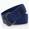 Military Equipment Belt Men Elastic Nylon Tactical Belts For Jeans Pants Solid Strap Canvas Double Ring Metal Buckle Waist Belt