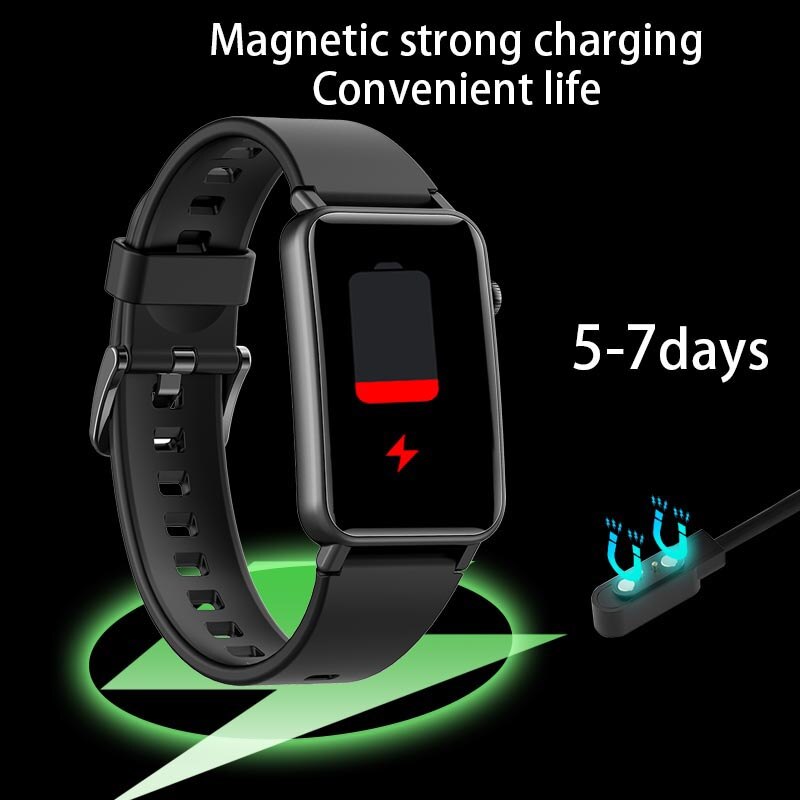 LIGE 2021 1.57 inch Men Smart Watch Fitness Tracker Heart Rate Pedometer IP68 waterproof Women Smartwatch Men for Android iOS