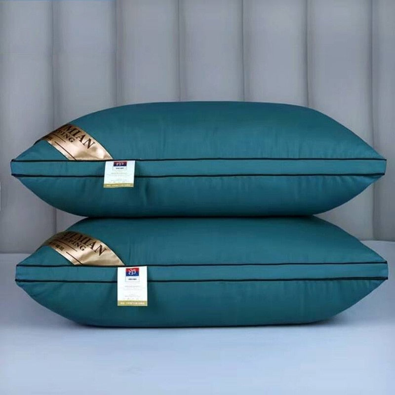 SB Five-Star Hotel Anti-Feather Down dedicated Pillow For bedroom Pillow core Protection Cervical Vertebrae Pillow Home use