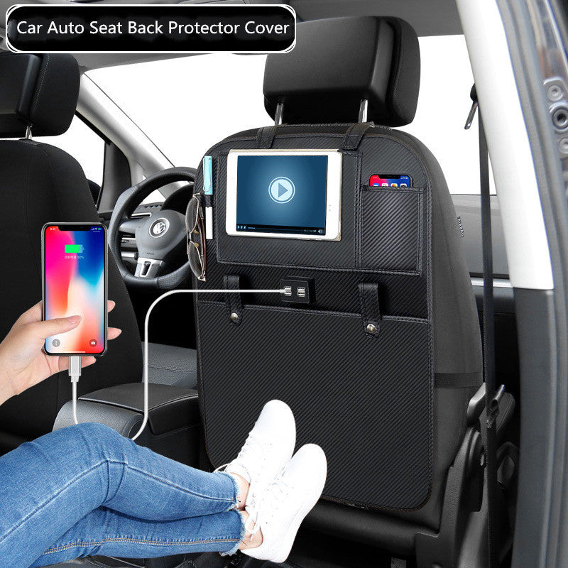 Car Auto Seat Back Protector Cover PU leather Children Kick Mat Mud Clean / for Baby Protect Auto Seats Covers Kicking Mat
