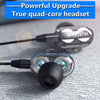 NEW Earphone Universal 3.5mm In-Ear Stereo Earbuds Built-in Microphone High Quality Wired Earphones Headset Headphones