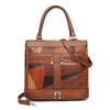 Luxury Sheepskin Bags for Women 2021 Fashion Patchwork Handbags Ladies Genuine Leather Shoulder Crossbody Bag High Quality Sac