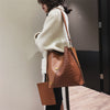 Hot Messenger bag Women Black Bucket Shoulder Bag large capacity vintage Matte PU Leather lady handbag Luxury Designer bolsos