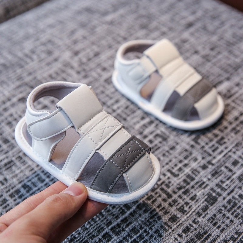 New Products Summer Sandals Newborn Infant Baby Boy Girls Shoes Casual Soft Bottom Non-Slip Breathable Baby Shoes Prewalker 0-18