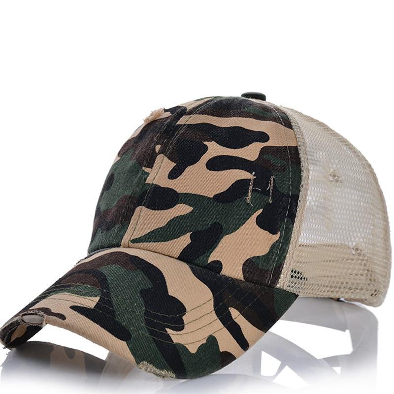 2021 Ponytail Women's Baseball Cap Women Snapback Mesh Trucker Caps Female Summer Bone Black Adjustable Hip Hop Hats Cap - Surprise store