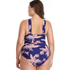 Swimsuit ladies large size one-piece sexy push high bra beach swimsuit Brazil print swimming bikini set Tankini swimsuit Brazili