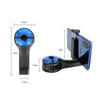 Universal Car Headrest Hook with Phone Holder Multi-function Car Adjustable Hook Hanging Groceries Car Interior Accessories