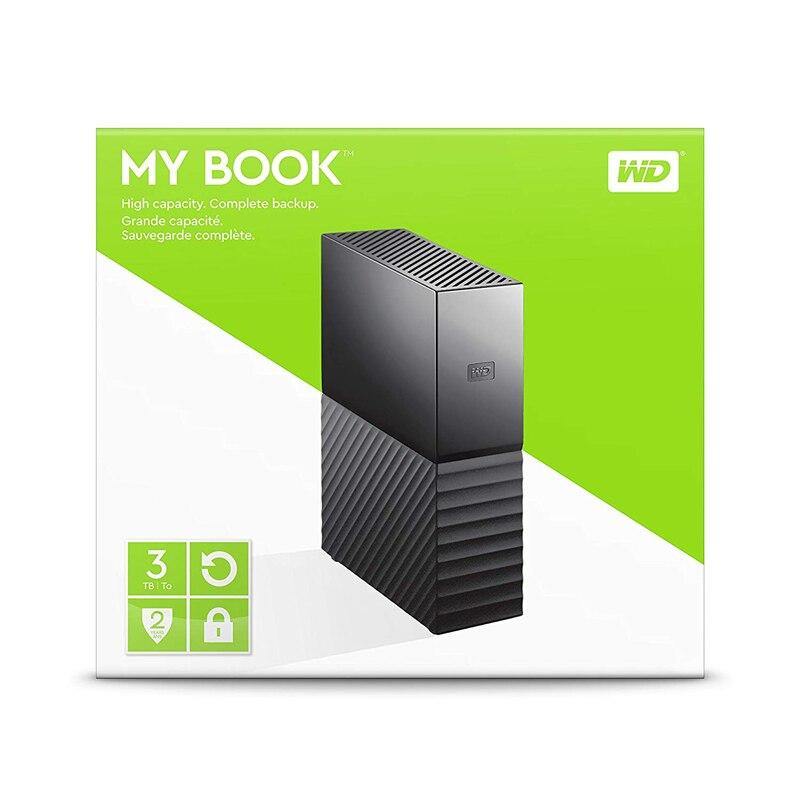 Original Western Digital My Book 8TB 6TB 4TB 3.5' Desktop External Hard Drive WD HDD USB 3.0/256-bit AES Hardware Encryption - Surprise store