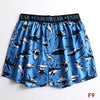 1pcs Homewear Boxer Briefs Men Plus Size Cotton Underwear Male Cartoon Print Loose Sleepwear Shorts Panties Underpant Cuecas