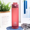 850ml/550ml Portable Tritan Material Water Bottle With Straw Outdoor Sport Fitness Drinking Bottles Sports Shaker Plastic Bottle