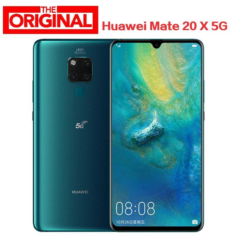 Stock Global Version Huawei Mate 20 X 5G EVR-N29 Android Phone Kirin 980 40.0MP NFC IP53 7.2 Inch 2244X1080 8GB RAM 256GB ROM - Surprise store