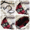 Luxury Brand Designer Women Bags 2021 Drawstring Bucket Bag With Thick Chain Crossbody Bag Branded Women's Small Handbag