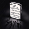 BENJIE X1 Touch Screen Bluetooth MP3 Player Portable Audio Music Video Player with Built-in Speaker FM Radio Recorder E-Book
