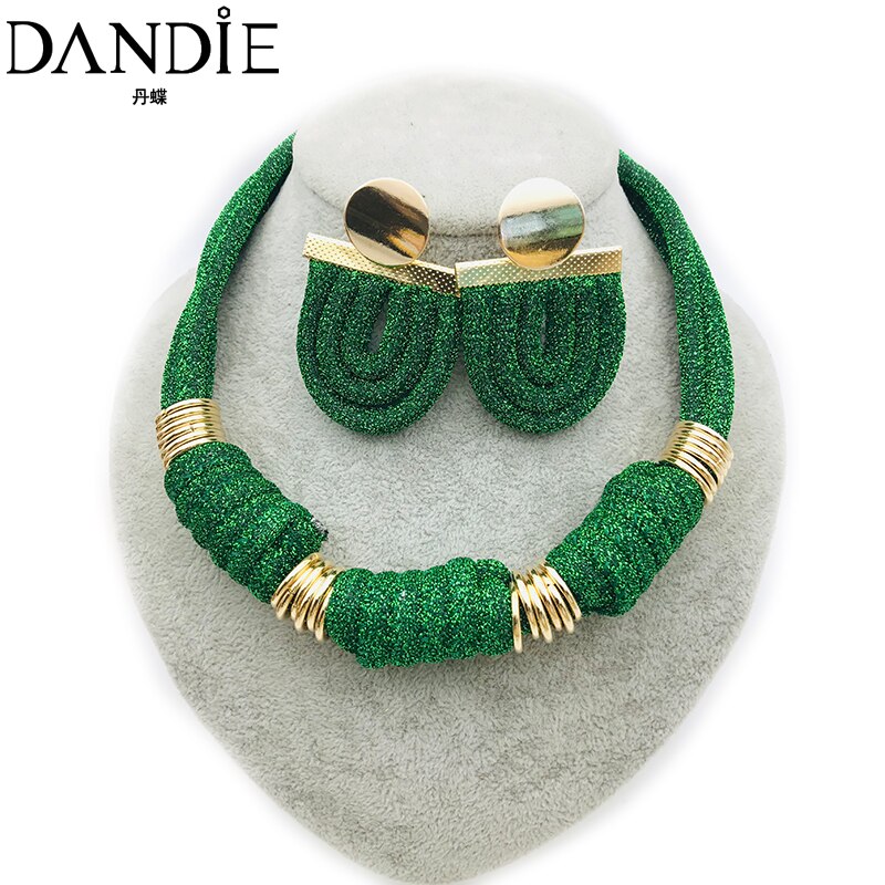 Dandie Fashionable cotton rope necklace, simple female accessories
