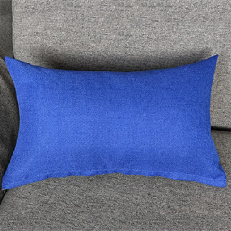 Rectangular Cushion Cover 30x50 Polyester Pillowcase Decorative Sofa Cushions Pillowcover Home Decor Black Yellow Pillow Cases