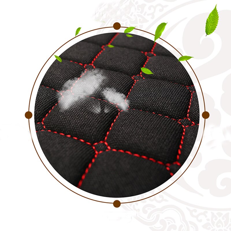 5 Seats Car Seat Covers Set Universal Fit Most Cars Seat Protector with Backrest Automobile Line Cushion Pad Mat for Auto Truck