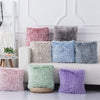 Soft Faux Fur Pillows Case Plush Cushion Cover Pink Blue Purple Warm Living Room Bedroom Sofa Decorative Pillows Cover 43x43cm