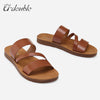 U-DOUBLE Summer Women Casual Shoes Slippers Rome Retro Thick Bottom Open Toe Sandals Beach Slip On Slides Brand Design Sandals