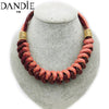 Dandie Fashionable cotton rope necklace, simple female accessories