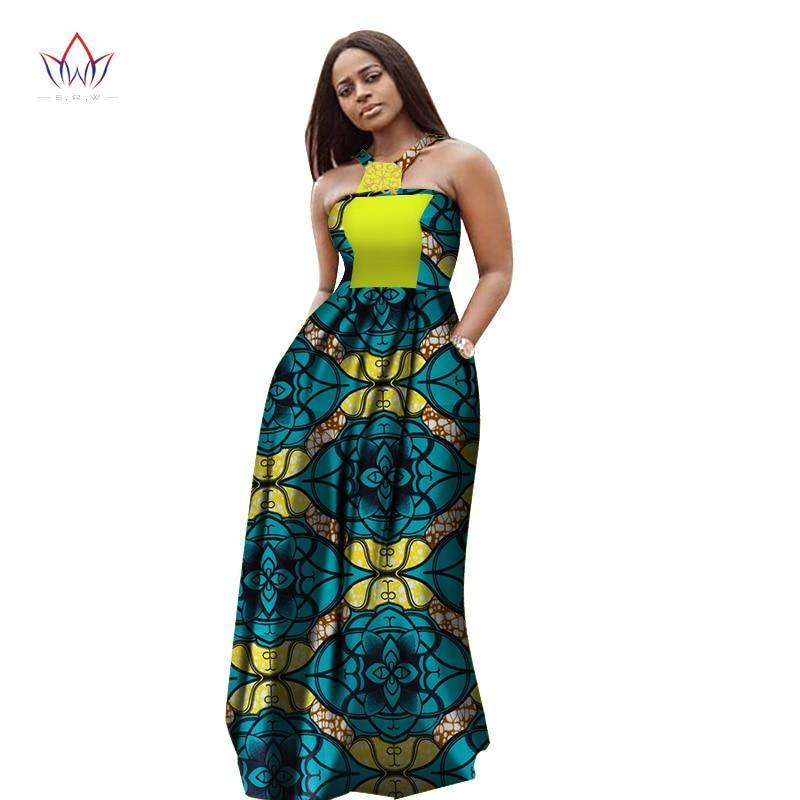 Summer Maxi Dresses New Style African Dresses for Women Vestidos African Clothing Dashiki Plus Size Party  Dresses WY2740 - Surprise store