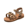 Kids Slippers 2021 Summer Girls Fashion Brand Princess Soft Flats Children Princess Pearl Beach Sandals Outdoor Dress Baby Shoes